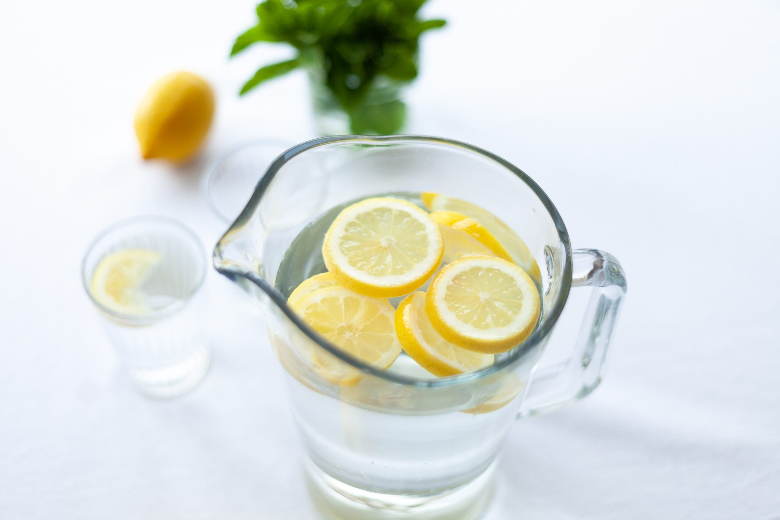 lemon water