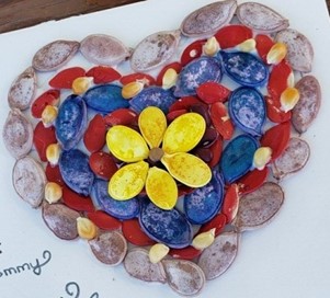 Master Gardeners host "Painting With Seeds" at Corrales Harvest Festival