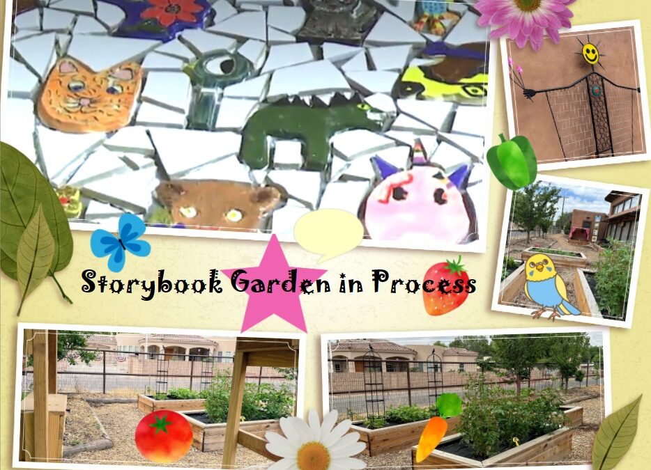 The Storybook Garden at the Corrales Library