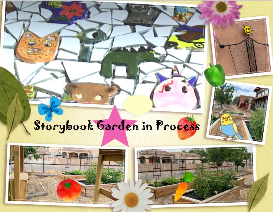 Storybook Garden Collage
